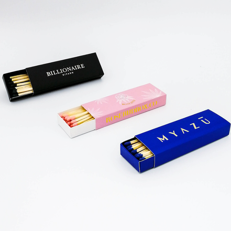 Long Matches Customization Guide: Choosing Match Tip Colors and Stick Finishes for Your Brand